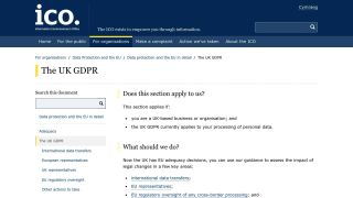 UK GDPR