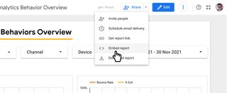 Embed Google Analytics report in Atlassian Confluence