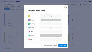 Create an item by card