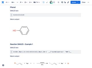 Create 2D chemical structures from SMILES text