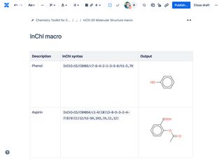 Create 2D chemical structures from InChI text