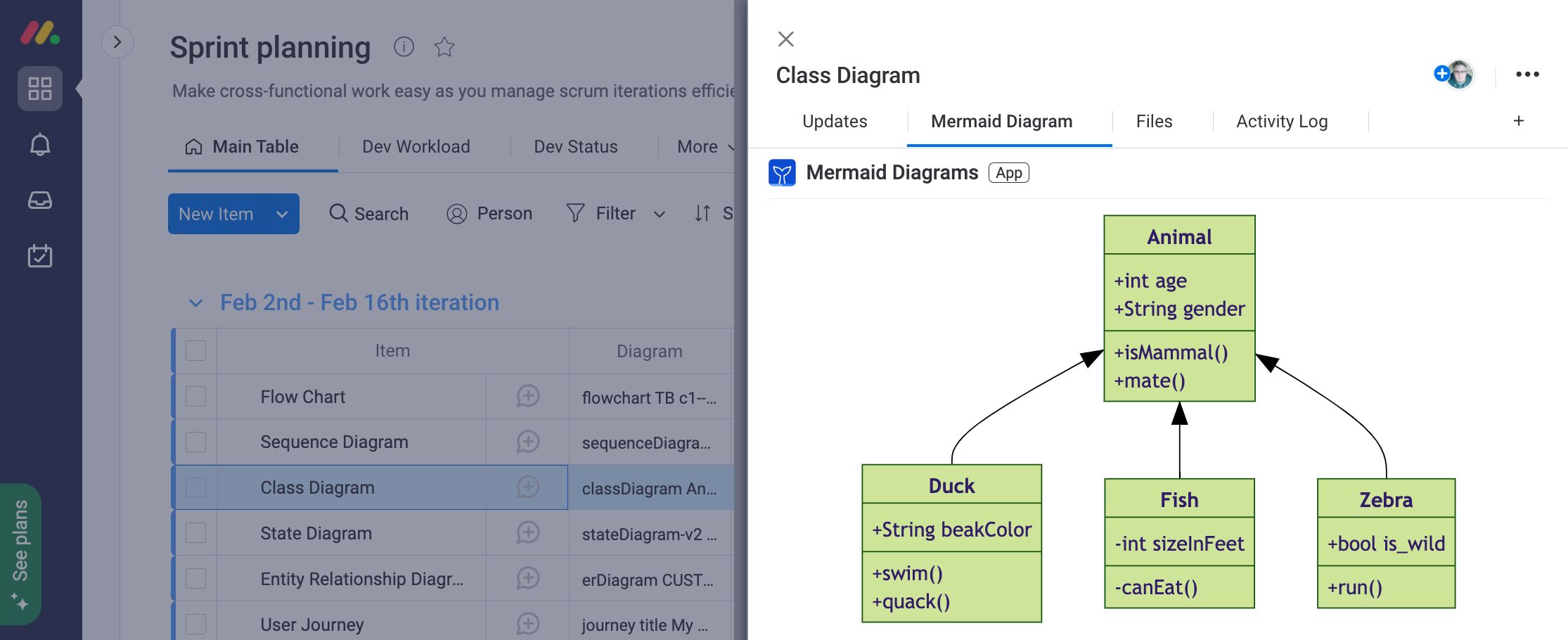 Create class diagrams