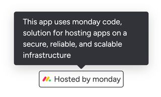 Securely hosted by monday.com