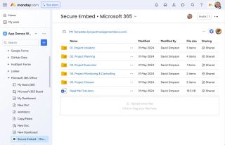 Quickly access relevant files & folders in context from Microsoft 365