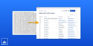 Transform attached CSV into beautiful tables